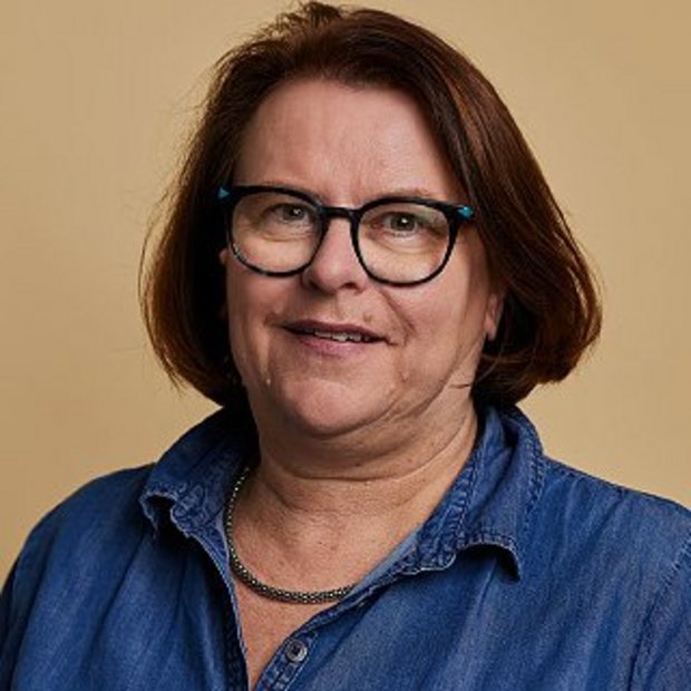 Portraibild von Petra Bergmann, Leitung Verwaltung und Finanzreferat